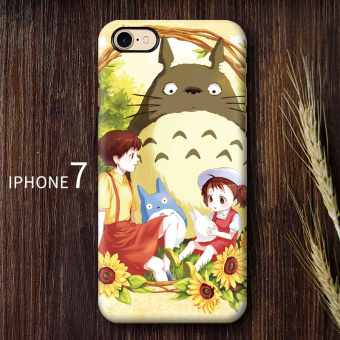 Gambar Ditambah 7iphone7 Lucu Kartun Cangkang Keras My Neighbor Totoro