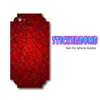 Gambar Ditambah IPhone6 Anti Kulit Stiker Colorful Handphone Film Stiker