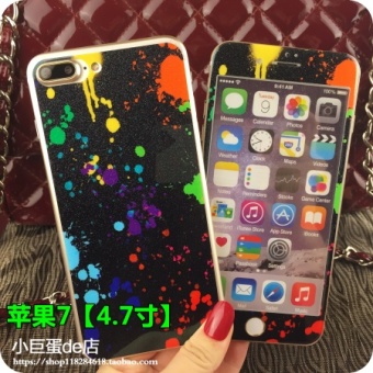 Gambar Ditambah iphone7 kepribadian layar penuh sebelum dan setelah pelindung layar pelindung layar pelindung kaca pelindung layar
