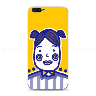 Gambar Ditambah Oppor11 A59 Karakter Soft Trendi Ukiran 3 Dimensi Casing HP