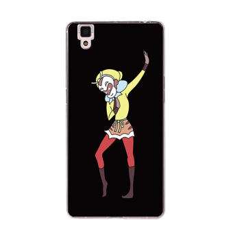 Gambar Ditambah oppoR7 A71 lucu ultra tipis semua termasuk ponsel sisi shell