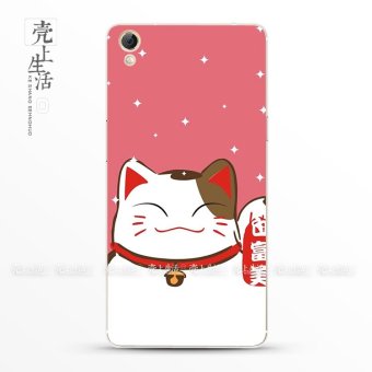 Gambar Ditambah oppor9s pembungkus transparan ultra tipis soft shell shell telepon