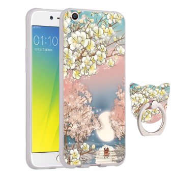 Gambar Ditambah oppor9splus oppor9s lega silikon set ponsel shell
