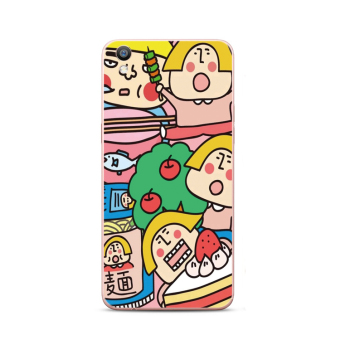 Gambar Ditambah OppoR9s R11 Jepang Handphone Shell Semua Termasuk Menjatuhkan Drop Soft Shell