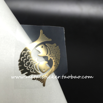 Gambar Diy telepon notebook komputer logam stiker logam stiker
