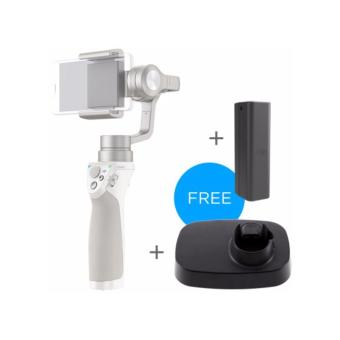 DJI OSMO MOBILE Gimbal Stabilizer for Smartphones + Extra 1 Battery + OSMO BASE