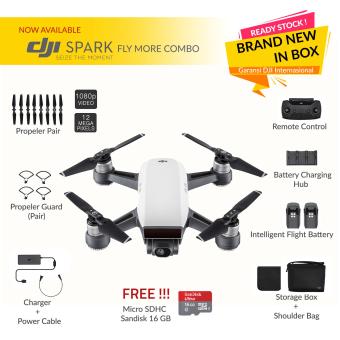 DJI SPARK - Fly More COMBO - Alpine White