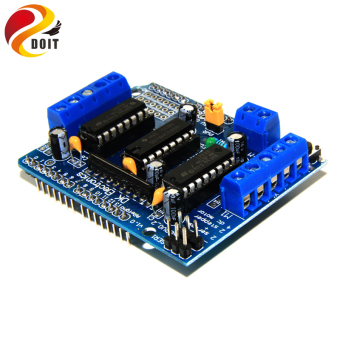 DOIT L293D motor control shield motor drive expansion board FORArduino motor shield rc toy tank model