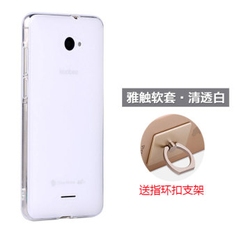 Gambar Doo doo s106m s106 s106m silikon transparan soft cover set ponsel