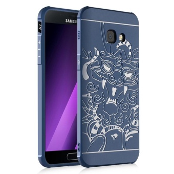 Gambar Dragon Debossed Silicon Screen Protective Cover Case for Samsung Galaxy A7 A720 (2017)   intl