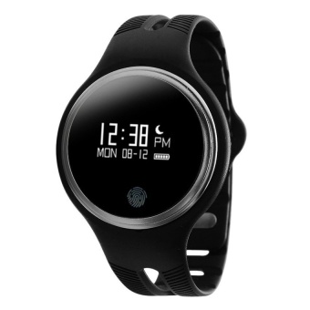 Gambar E07 Smartwatch Wristband Bluetooth 4.0SmartbandSleepMonitorSmartBracelet (Black)(OVERSEAS)   intl