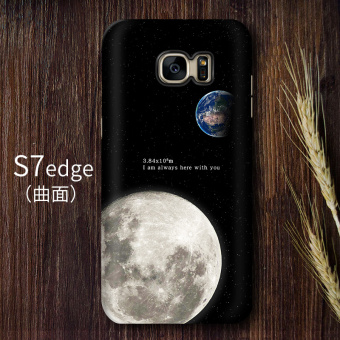 Gambar Earth S7edge S8 layar melengkung set telepon beberapa shell