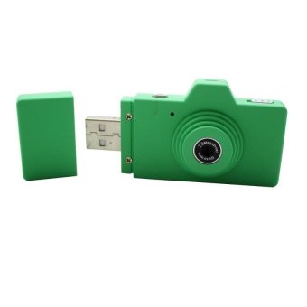 Eazzzy Mini USB Digital Camera - 2MP - Hijau