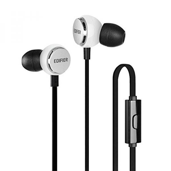 Edifier P293 Hi-Fi In-Ear Headphone-Earbud Headset IEM Di Telinga Monitor Headphone Ponsel Earphone dengan Mic dan Remote- INTL