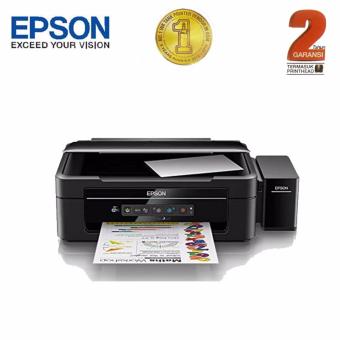 Gambar Epson Printer Multifungsi L385 Wifi   Hitam (Print, Scan, Copy)