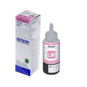 Gambar Epson T6736 Tinta Botol Epson L800 Series   Light Magenta   Paket 2Pcs