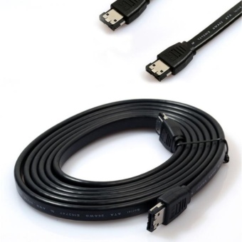 Gambar eSATA 6 Gbps External Shielded Cable   eSATA to eSATA Type I toType I   intl