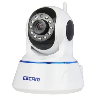 Gambar ESCAM QF002 IP Camera WIFI 720P P2P Night Vision Support AndroidIOS for Home Company   intl