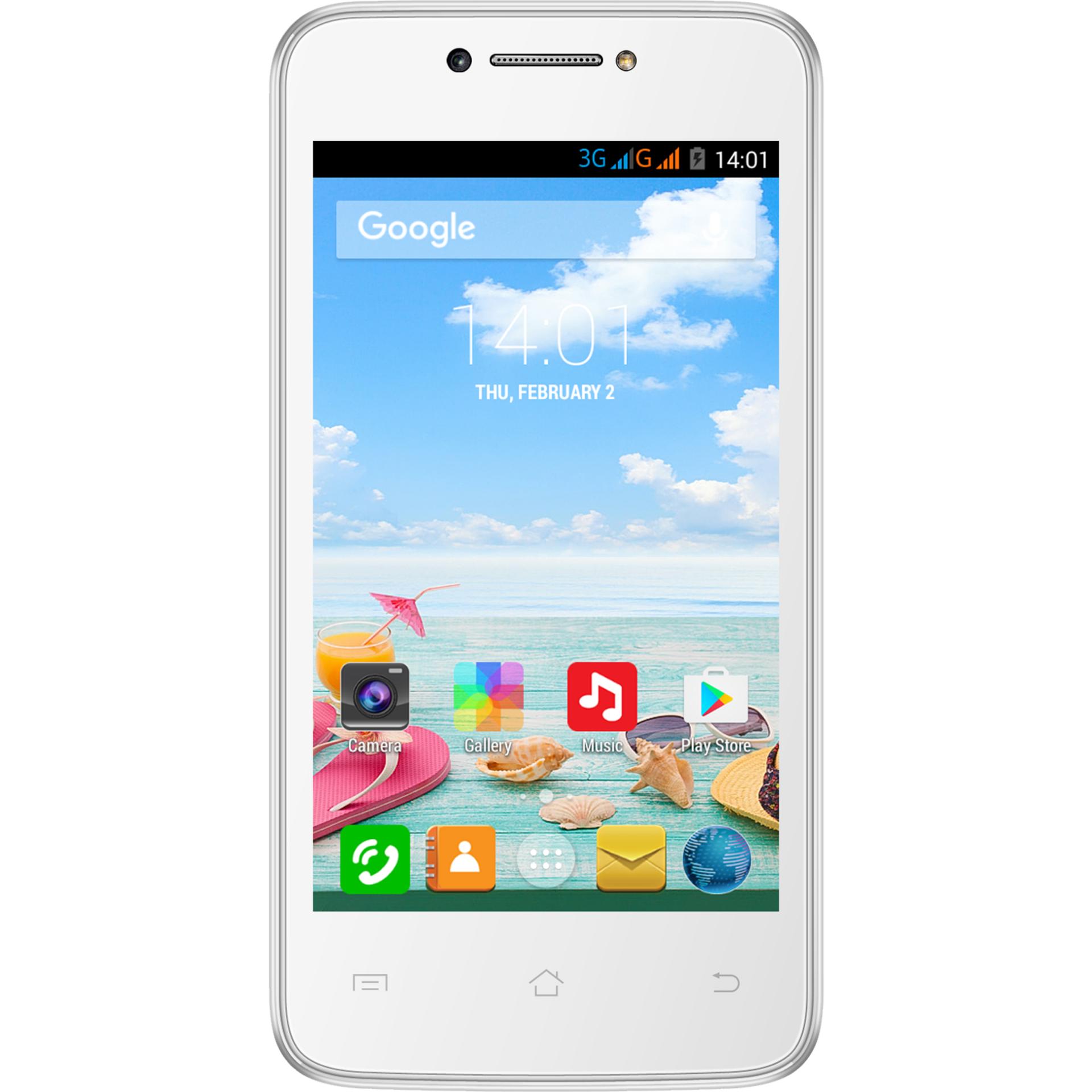 Evercoss U50 Winner Y Smart 8gb Putih - Wikie Cloud Design 