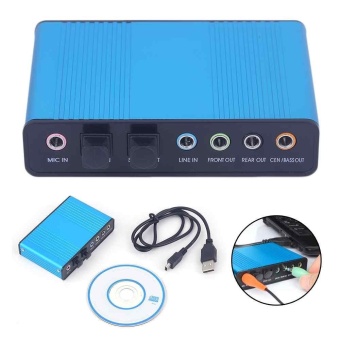 Gambar External SPDIF Optical Sound Card USB Channel 5.1 7.1 Audio Driver For PC Laptop   intl