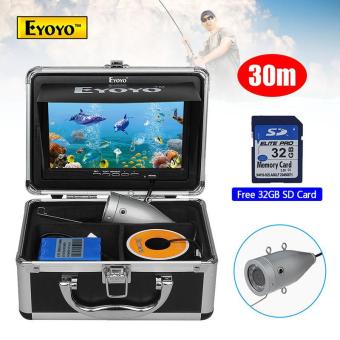 EYOYO 32GB 30m Cable 7"LCD 1000TVL Fish Finder Fishing Tools Camera DVR Recorder - intl  