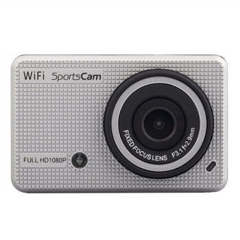 F41 WiFi Mini Camcorder Camera Outdoor Sports 1080P Full HD Action Camera Helmet Waterproof Webcam sport DVR(Silver) - intl  