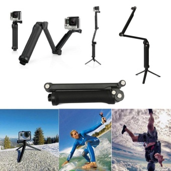 Gambar fangfang 3 Way Extendable Waterproof Monopod Selfie Stick Tripodfor GoPro Hero 5 Camera intl