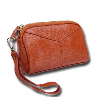 Gambar Fashion kulit wanita dompet handphone tas wanita Clutch