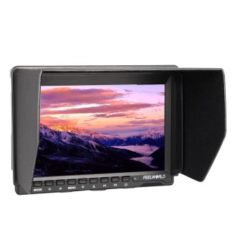 Gambar Feelworld FW759 Video Camera 7   HD IPS LCD Monitor 1280 x 800 HDMI for Canon Nilkon Sony DSLR Camera Camcorder