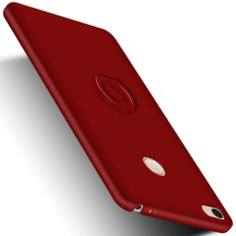 Gambar Finger Ring Grip Stand Holder Kickstand Case Ultrathin Slim Frosted Matte PC Hard Cover for Xiaomi Mi Max 2 Max2 6.44 Inch intl