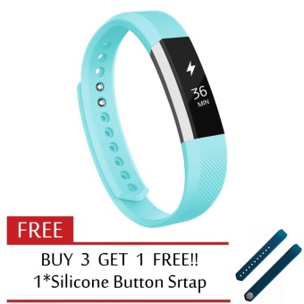 Gambar Fitbit Alta Bands,Fitbit Alta Silicone Replacement Bands for FitbitAlta HR with Metal Clasp   intl