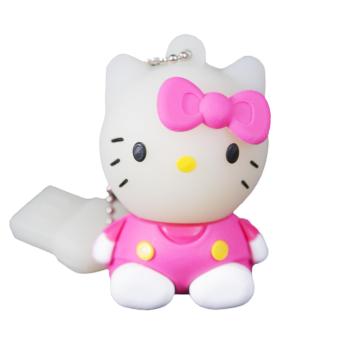 Gambar Flashdisk Karakter Hello Kitty Pink 16GB