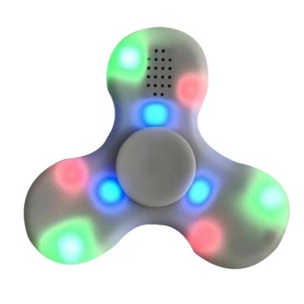 Gambar Flashing Lights LED MINI Bluetooth Spinner Speaker Fingertip GyroCreative Finger Spinner Funny Spinner Bluetooth Speaker   intl