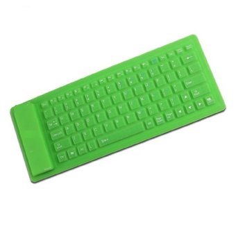 Gambar Flexible Keyboard Wired Supcase Full Antibacterial Thin and LightBest Buy   Multicolor