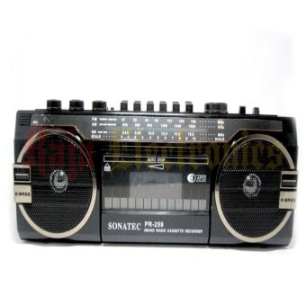 Gambar Focus Radio Cassette Recorder Tape Sonatec PR  259 USB SD CardAM FM Radio