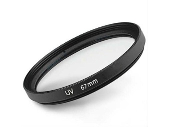 Gambar foonovom Black Universal Aluminum Alloy 67mm UV Protection Filterfor Digital SLR Camera   intl