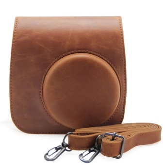 Gambar For Fujifilm Polaroid Instax Mini 8 8+ 9 Retro Leather Camera Bag Pouch Case New   intl