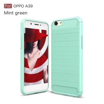 Gambar For OPPO A39 A57 Ultra Slim Soft Carbon FiberCase Fingerprint proof Shockproof Protective Cover Shell for OPPOA39 A57   intl