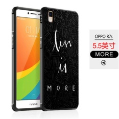 For OPPO R7S 5.5" inch Case Fashion 3D Silicone Painting CartoonFrosted Protective back cover case