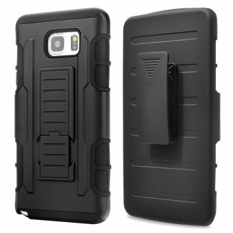 Gambar for Samsung Galaxy Note 5 [Military protection] GuluGuru Heavy DutyArmor Belt Clip Holster With Built in Kickstand Cell Phone DropProtection Case Cover   intl