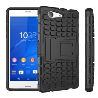 Gambar For Sony Xperia Z3 Compact Case Z3 Mini D5803 D5833 M55W Heavy Duty Armor Shockproof Hybrid Hard Rugged Rubber Phone Cover   intl