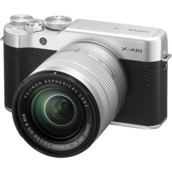 Fujifilm Camera - X-A10 Garansi Resmi Fujifilm - Silver  