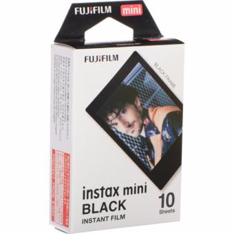 Gambar Fujifilm instax Paper mini Black Instant Film (10 Exposures)   Hitam