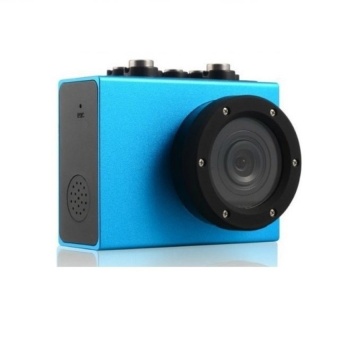 Full HD 1080P Sport Video Camera Action Camcorder Wide Angle F35 (Blue) - intl  