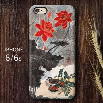 Gambar Gaya Oriental iPhone6s 6 plus Apple handphone shell