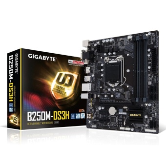 Gambar GIGABYTE Ultra Durable Motherboard GA B250M DS3H Intel Socket 1151