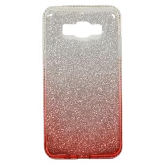 Gambar Glitter Case Samsung Galaxy J5 2016 Motif Rainbow   Merah