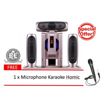 Gambar GMC 885A Multimedia Speaker Aktif ( Bluetooth   Karaoke ) 3.1ch