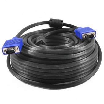 Harga Gold High Quality Kabel VGA Male 15 Meter Cable Proyektor 15m
Hitam Online Terjangkau