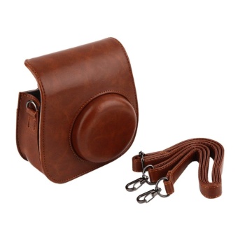 Gambar GOOD Instant Camera Leather Case Bag for Polaroid Photo Camera Leather Case Bag coffee   intl